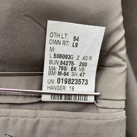 Ralph Lauren Adult 40R HoundsTooth Grey Blazer Two Button Jacket 100% Wool Men's - Picture 6 of 13